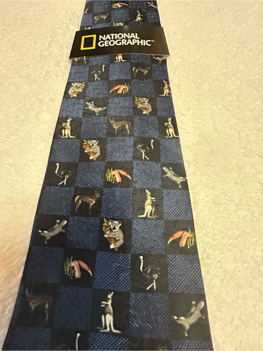 🎁3 for $30 - National Geographic Wildlife Tie